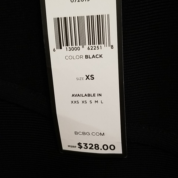 BCBG MAXAZRIA Scalloped Bodycon Dress - Picture 11 of 15